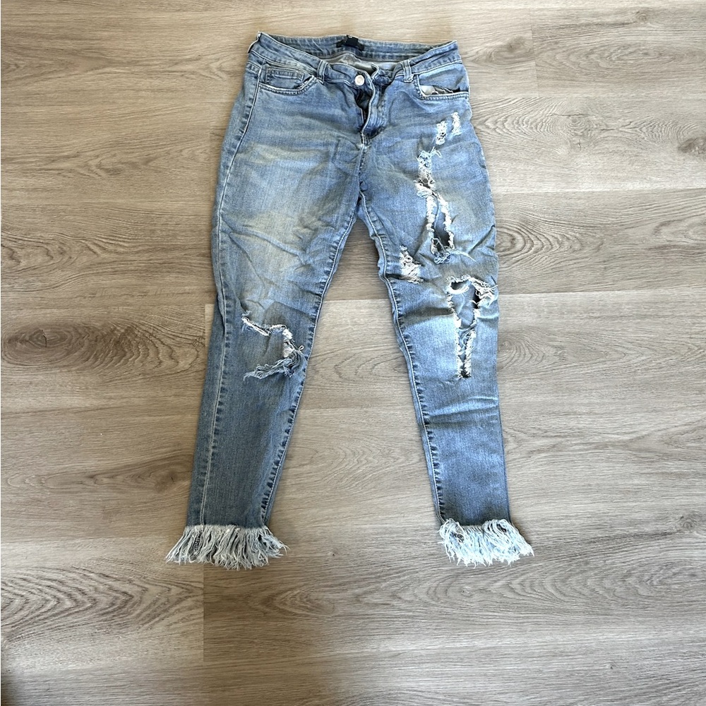 Distressed Jeans